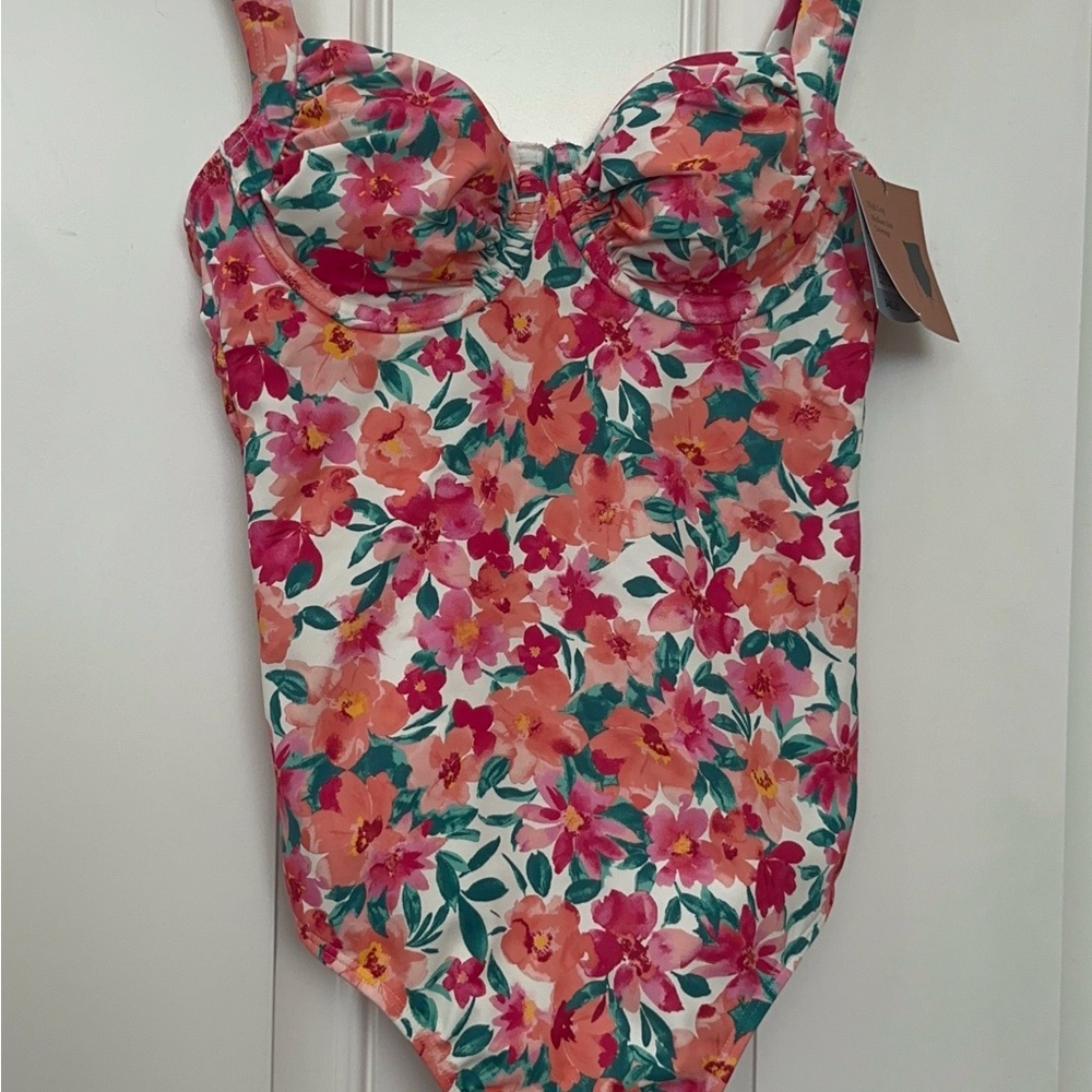 Shade & Shore Floral Swimsuit